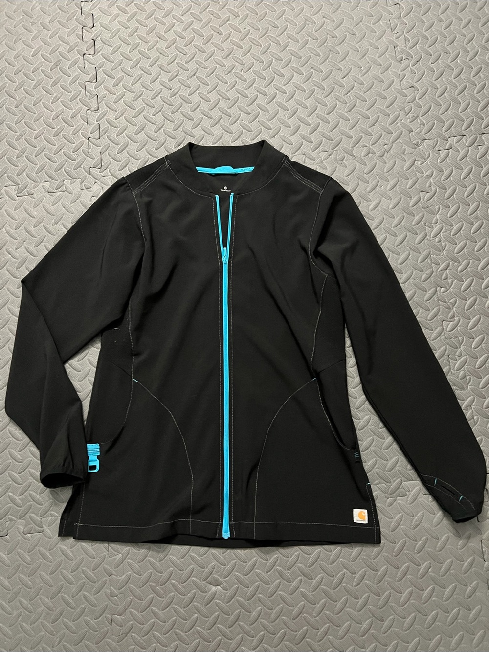 Women’s black Carhartt lab jacket small
